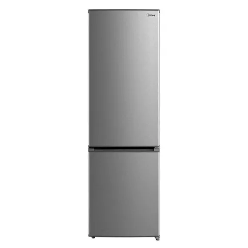 Midea MDRB380FGE02A inox, alulfagyasztós, Hűtő: 199L, Fagyasztó:71L, No frost hűtőszekrény