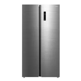   Midea MDRS710FGD46 inox, Side-by-side, Hűtő:349L, Fagyasztó:206L, No frost hűtőszekrény