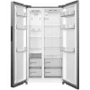 Midea MDRS710FGD46 inox, Side-by-side, Hűtő:349L, Fagyasztó:206L, No frost hűtőszekrény