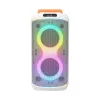 SAL PAR216WH 2x165mm akku BT LED mikrofon party hangszóró