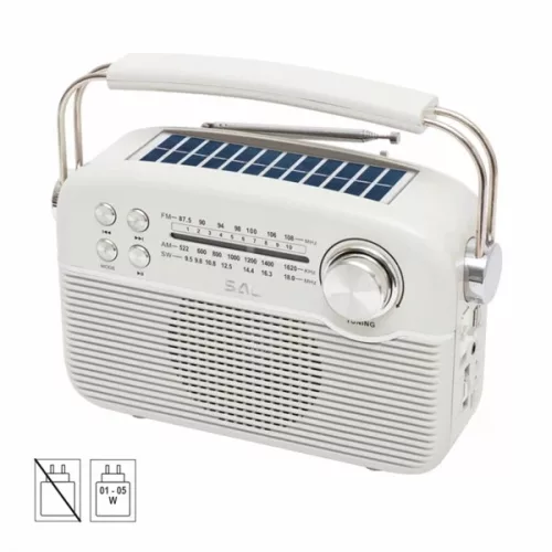SAL RPR9 BT-FM-AM-SW AC-DC-SOLAR napelemes hibrid rádió