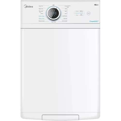 Midea MF100T70BA10/W-HR fehér, felültöltős, max.1200ford., 7 kg, mosógép