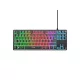 Trust 26063 GXT 833 Thado TKL háttérvilágítású magyar fekete gamer billentyűzet