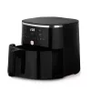 Berlinger Haus LP-BH-237 Black Rose Collection fekete 6,15 L, átlátszó ablakkal, forrólevegős sütő