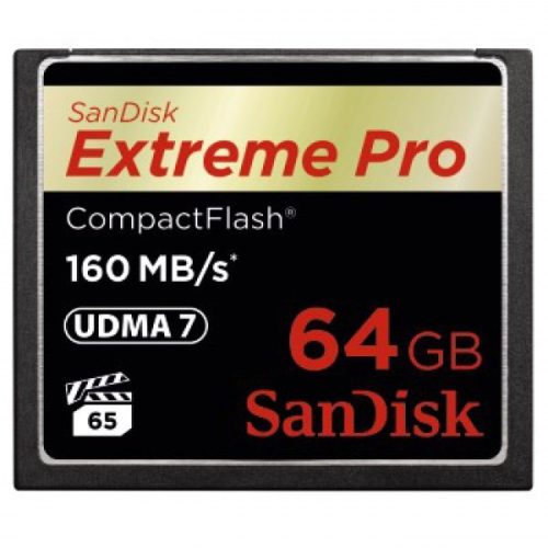 Sandisk 00123844 64GB Compact Flash Extreme Pro memóriakártya