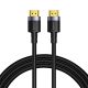BASEUS Cafule HDMI 2.0 kábel 4K 60Hz 3D 18Gbit 3m fekete