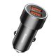 Baseus Autós Töltő Small Screw QC 3.0 2USB 36W
