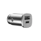 Baseus Square intell. autós töltő USB QC4.0 ezüst