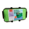 Thermo összecsukható bevásárlókosár - 49 x 28 x 25 cm - 21 L - zöld