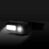 COB+XPE LED-es fejlámpa - fehér/piros LED - mozgásérzékelővel - akkumulátorral