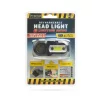 COB+XPE LED-es fejlámpa - fehér/piros LED - mozgásérzékelővel - akkumulátorral