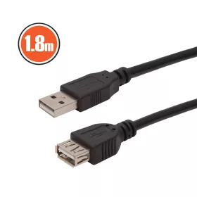 USB 2.0 A dugó - A ajzat 1.8m