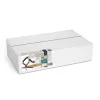 Monitor&TV tartókonzol - dupla karos, teleszkópos - asztallapra rögzíthető - 45 cm, 32"
