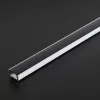 LED aluminium profil sín - 2000 x 17 x 8 mm - U profil - fehér