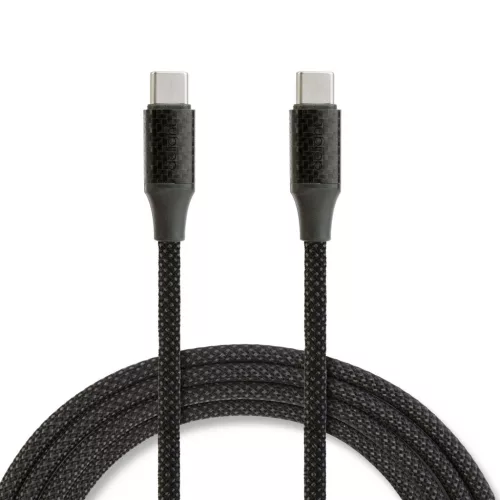 Adatkábel - Type-C / Type-C - mágneses - fekete - 1m - 3A - 60W