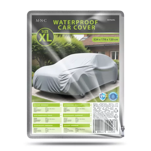 Autós takaróponyva - PEVA - vízálló - XL méret - 534 x 178 x 120 cm