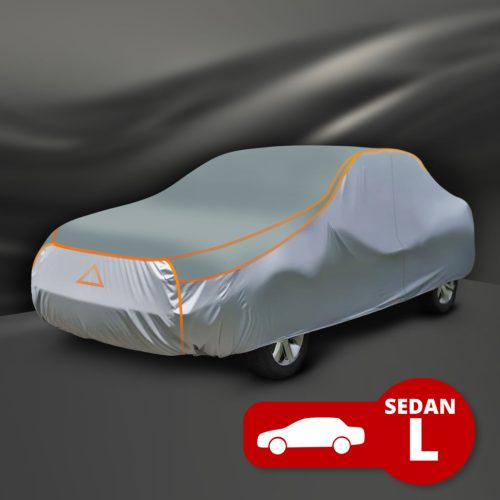 Jégeső elleni autótakaró ponyva - sedan - "L" méret - 483 x 165 x 120 cm