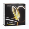 NEON LED szalag - melegfehér - 5 m - 220-240V - 2835 SMD - 120 LED/m - 6W/m
