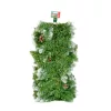 Fenyő girland - zöld, havas - 200 cm - PVC