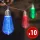 LED fényfüzér - Villanykörte - 10 LED - 1,9 méter - színes - 2 x AA
