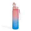 Sport kulacs - 750 ml - opálos - kék-lila színátmenetes