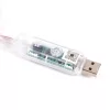 Smart fényfüzér - USB - 50 db RGBIC LED - 5 m - Bluetooth + zene mód - IP65