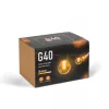 Smart fényfüzér - 100-240V - 25 db melegfehér LED - 15 m - bluetooth