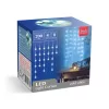 Fényfüggöny - 200 db LED - hidegfehér - hálózati - IP44 - 4,2 m - 8 program