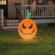 Felfújható RGB LED-es halloween-i tök - 40 cm