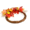 Őszi dekoráció - koszorú - 35 cm