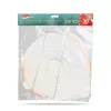 Karácsonyi lampion - Mikulás - papír - 30 cm