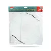 Karácsonyi lampion - hóember - papír - 30 cm