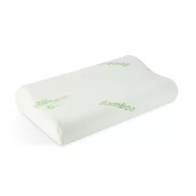 Poliészter-bambusz memóriahabos párna - 50 x 30 x 10 cm