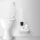 WC kefe szett + tároló - 225 x 100 x 135 mm
