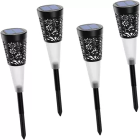   LED szolár lámpa - 5 LED - leszúrható - 600  - 4 db / csomag