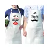 Konyhai kötény - "Mrs. Always Right" felirattal - 80 x 70 cm - 200 gsm