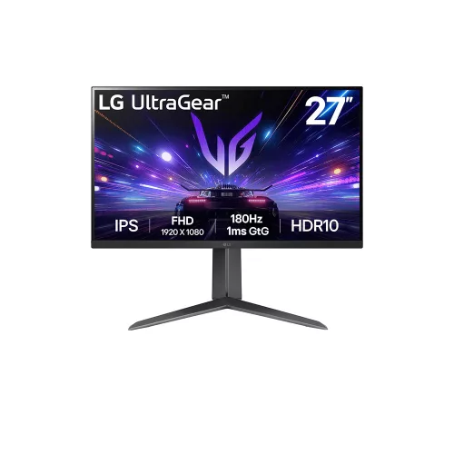 LG 27" 27GS65F-B UltraGear Full HD 180Hz Led Monitor