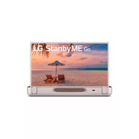   LG 27" 27LX5QKNA FullHD IPS Smart StanbyME Go Táska Kivitelű Hordozható Érintőképernyős Monitor