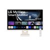 LG 27SR50F-W Full HD MyView WebOS Smart Led Monitor