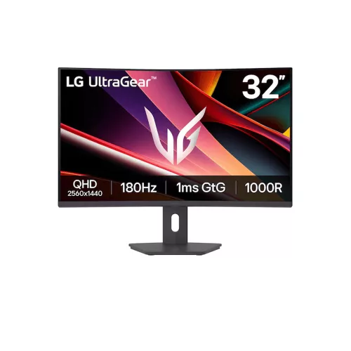 LG 32" 32G600A-B UltraGear QHD Ívelt 180 Hz VA Led Monitor