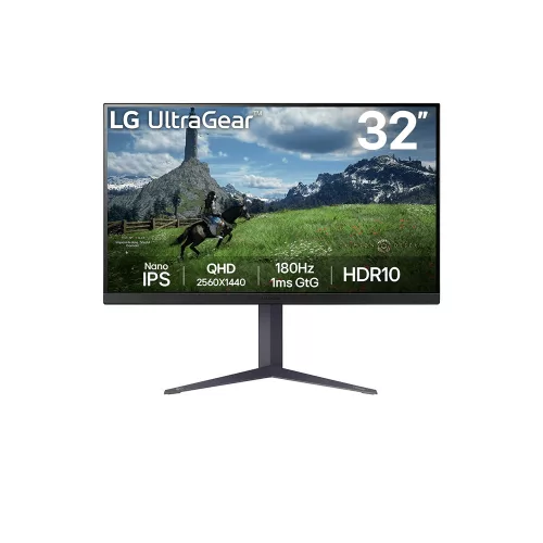 LG 32" 32GS85QX-B UltraGear™ QHD 180Hz Led Monitor