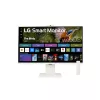 LG 32" 32SR85U-W 4K UHD MyView WebOS Smart Led Monitor Webkamerával