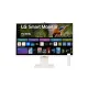 LG 32" 32SR85U-W 4K UHD MyView WebOS Smart Led Monitor Webkamerával