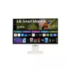 LG 32" 32SR85U-W 4K UHD MyView WebOS Smart Led Monitor Webkamerával