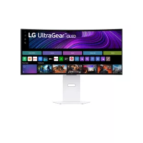   LG 34" 34GX90SA-W UltraGear WQHD 21:9 Ívelt 240Hz Smart OLED Monitor