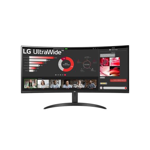 LG 34" 34WR55QK-B Ultrawide QHD 21:9 HDR Led Monitor