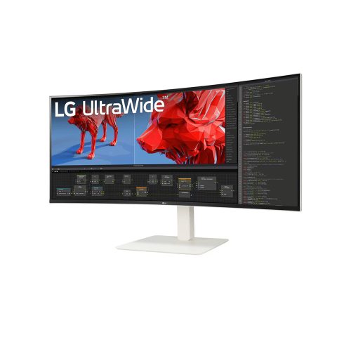 LG 38" 38WR85QC-W 3840x1600 144Hz UltraWide 21:9 képarányú ívelt 1ms HDR Led Monitor