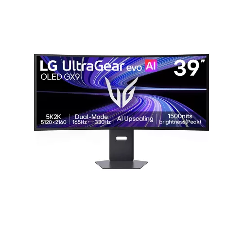 LG 39" 39GX950B-B UltraGear 5K2K 21:9 Dual-Mode Ívelt OLED Monitor