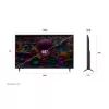 LG 55" 55UA84006LB 138cm UHD 4K HDR Smart Led Tv