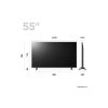 LG 55" 55UR78003LK 138cm UHD 4K HDR Smart Led Tv